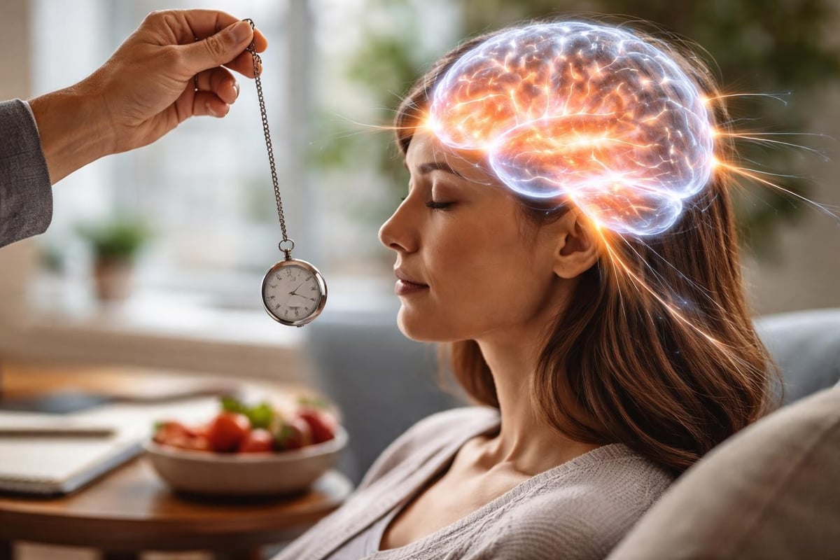 Brain neuroplasticity during hypno therapy