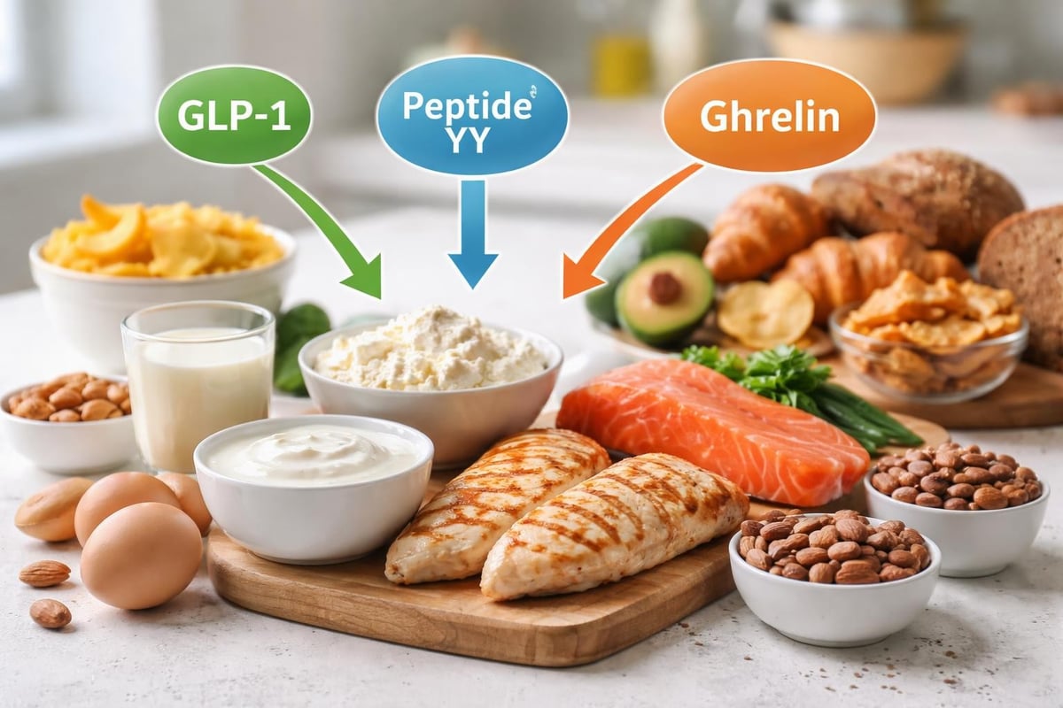 Protein's effect on hunger hormones