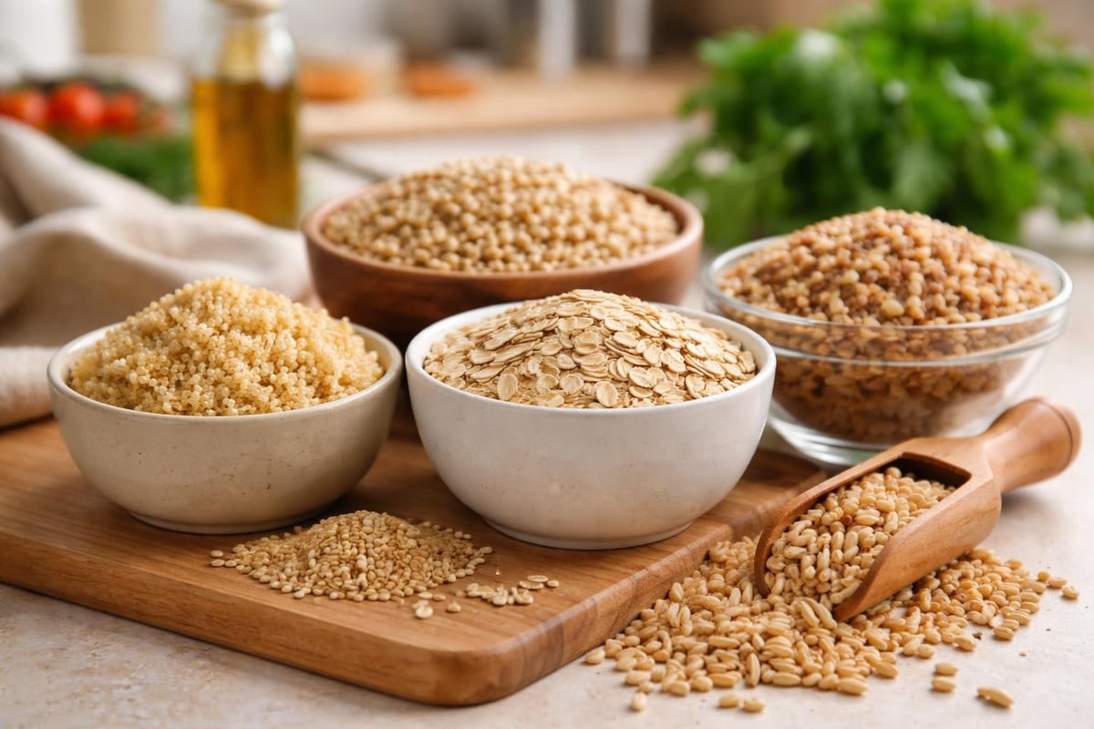 Whole grains comparison
