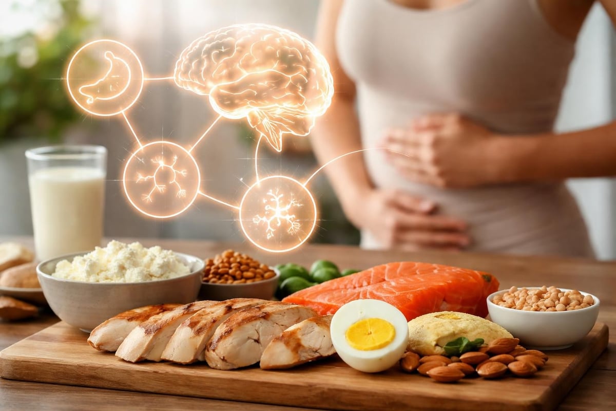 Protein's effect on brain chemistry