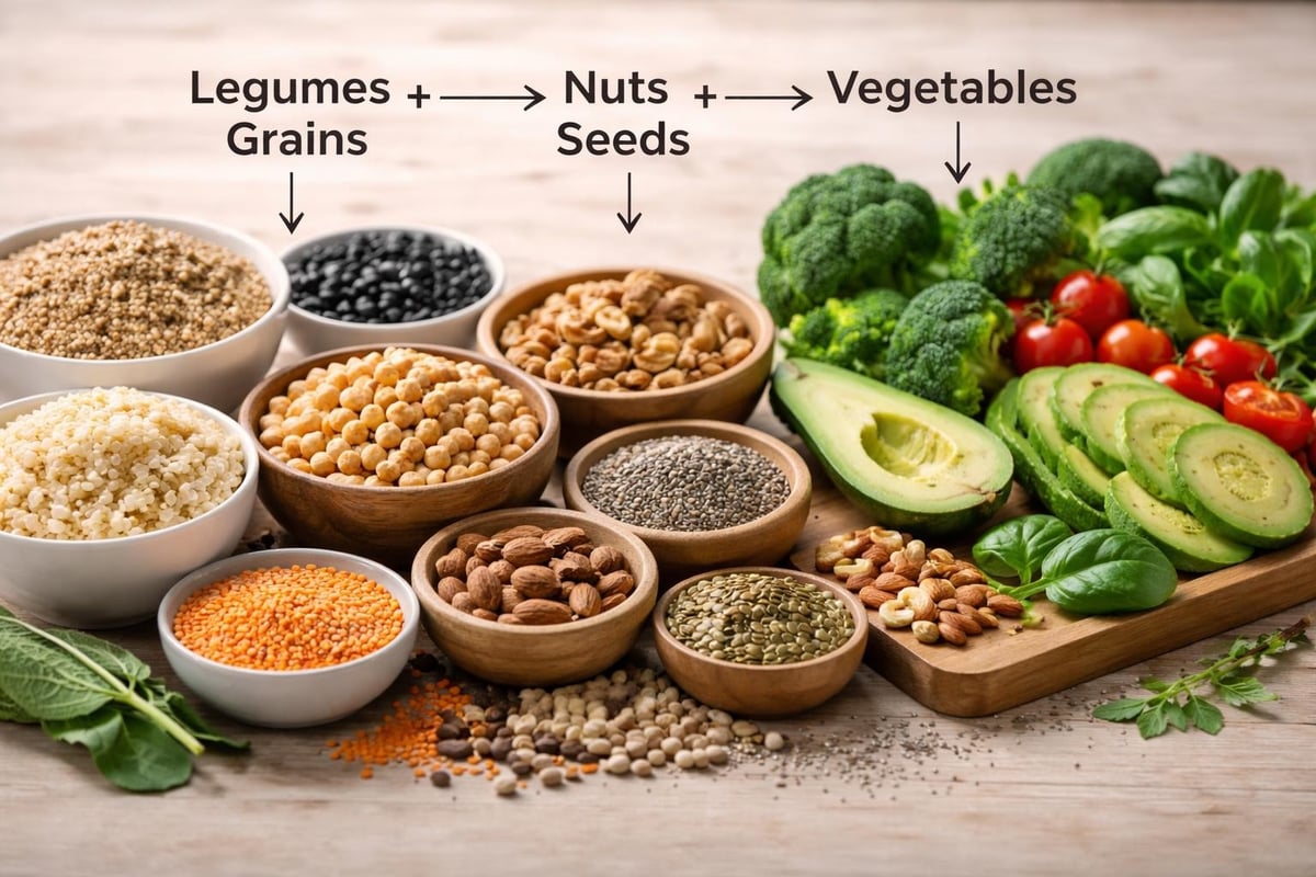 Plant protein combinations