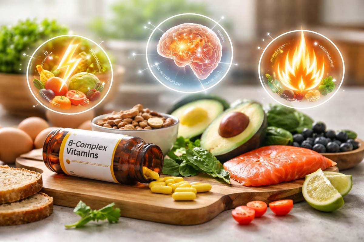 B-vitamin metabolic functions