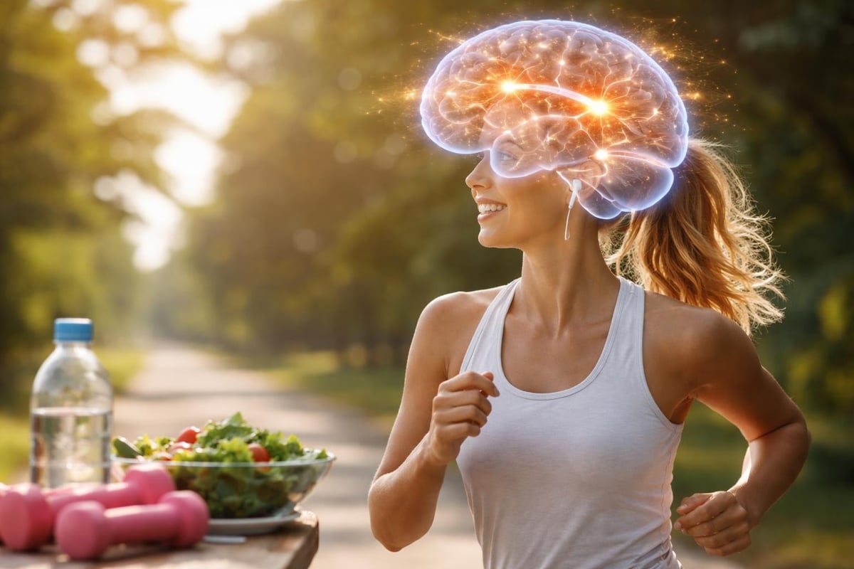 Brain neural pathways exercise