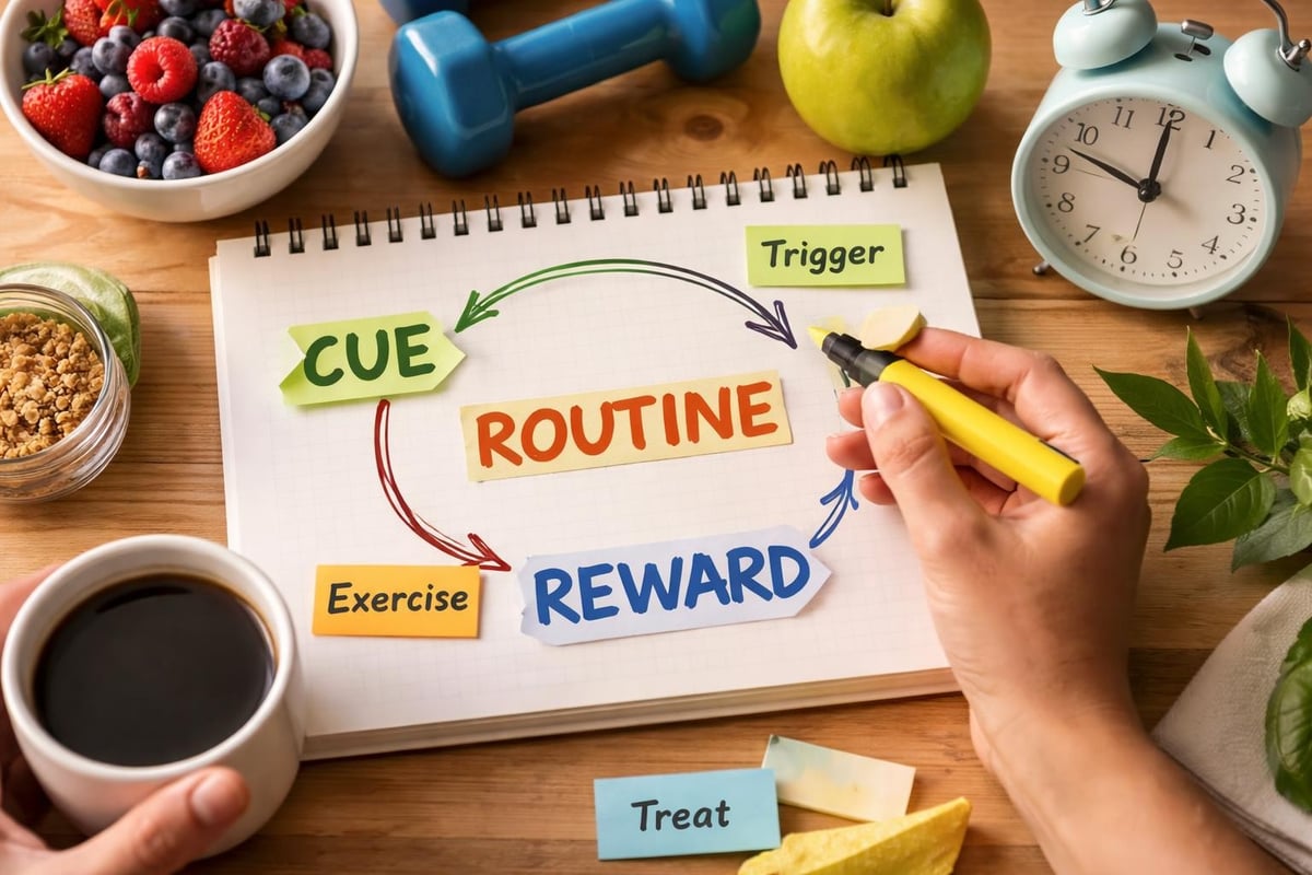 Habit formation cycle