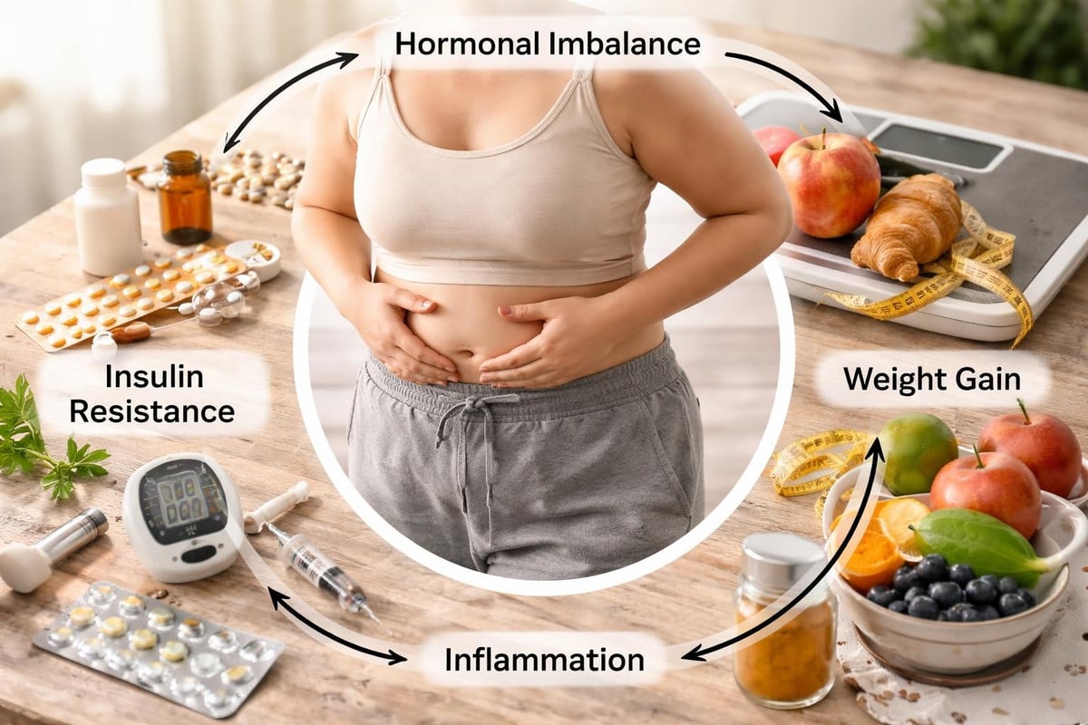 PCOS metabolic cycle