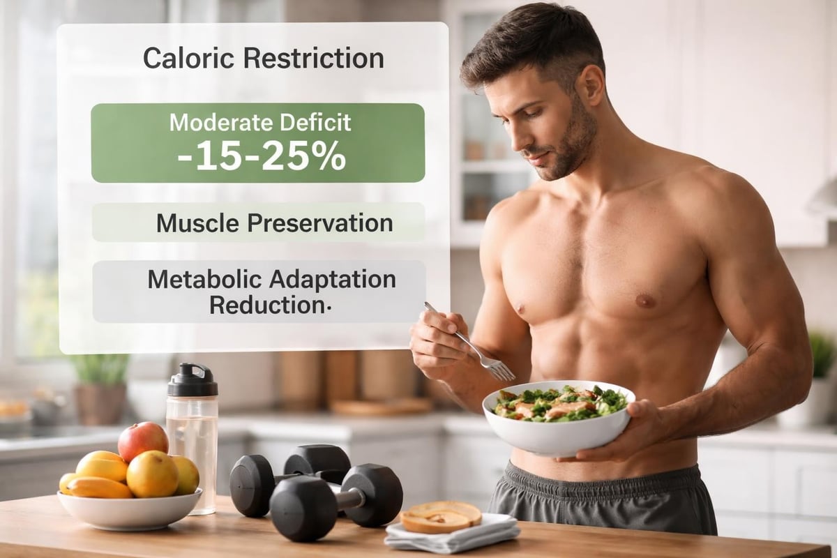 Calorie deficit balance for men