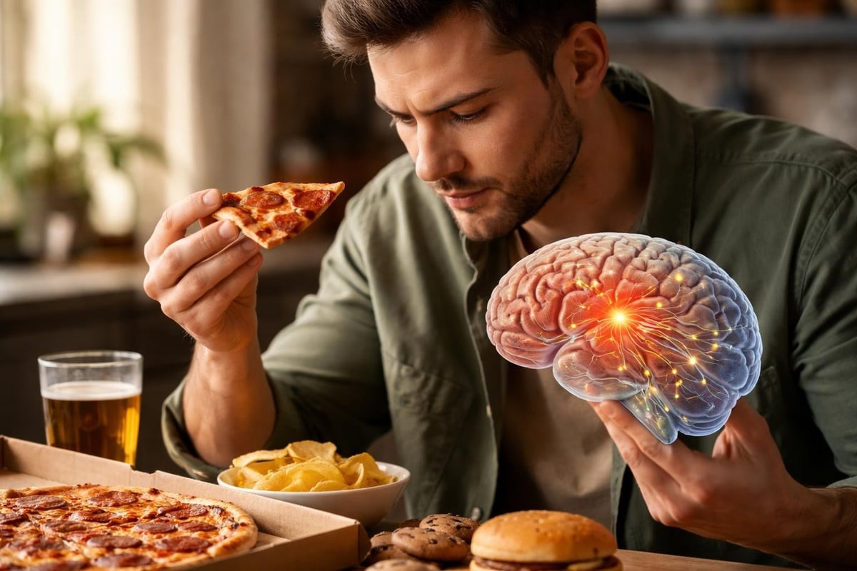 Stress and male eating behaviors