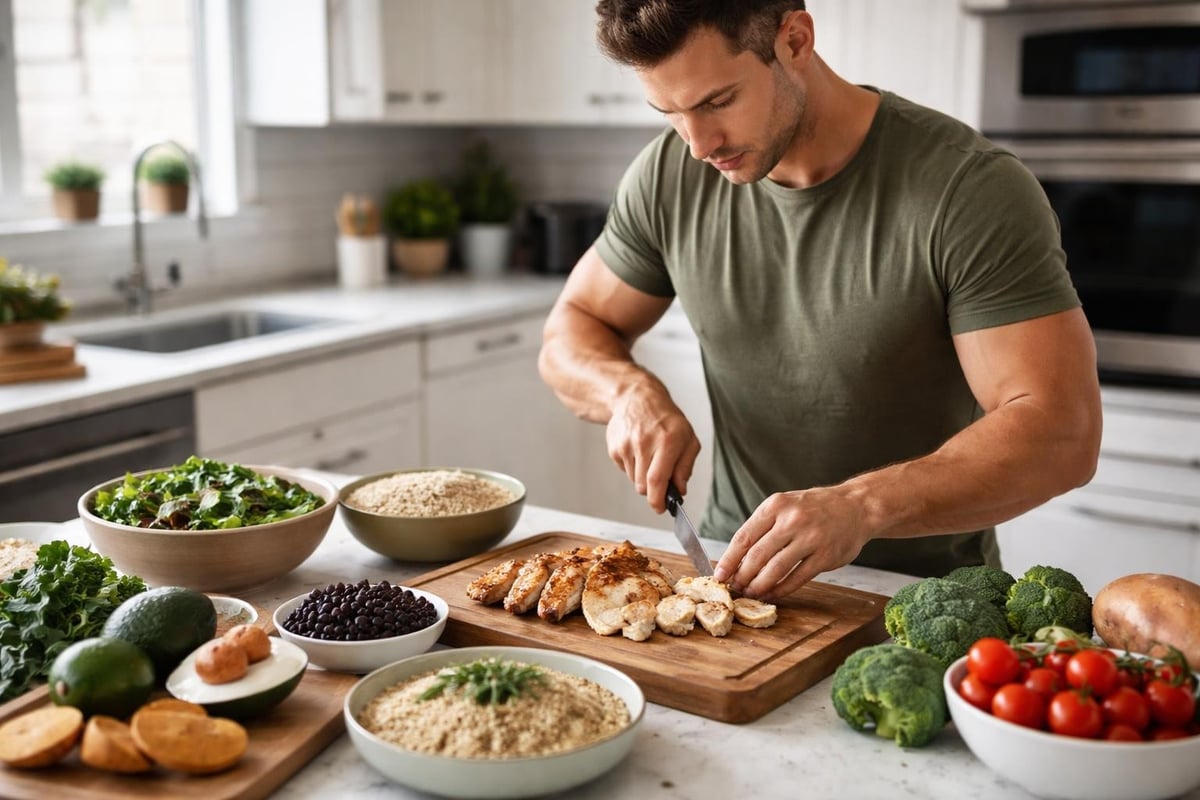 Nutrient-dense foods for male weight loss