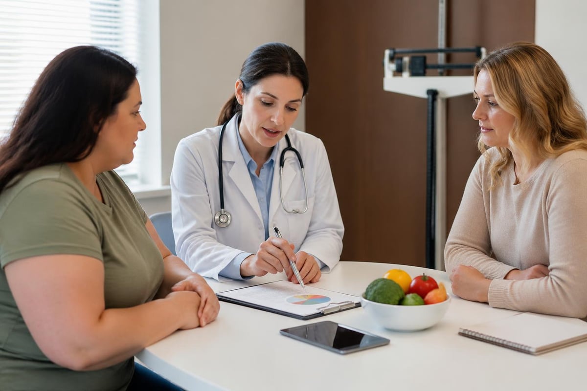 Medical weight loss program components