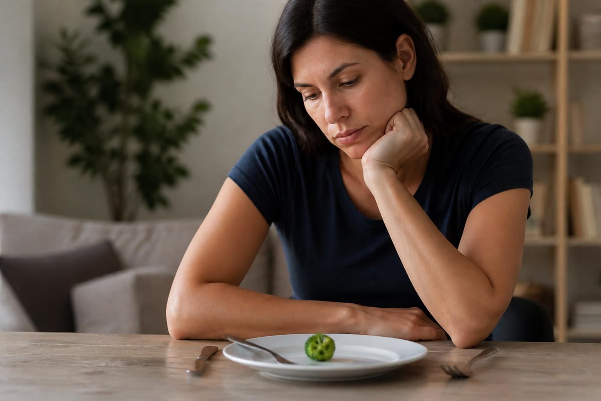 Brain response to caloric restriction