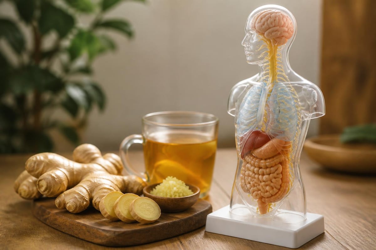 Digestive system and brain communication