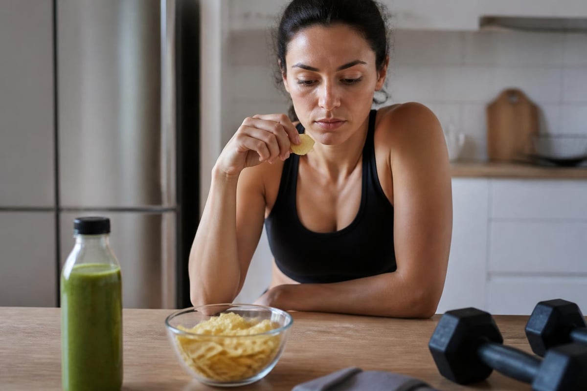 Post-run eating patterns