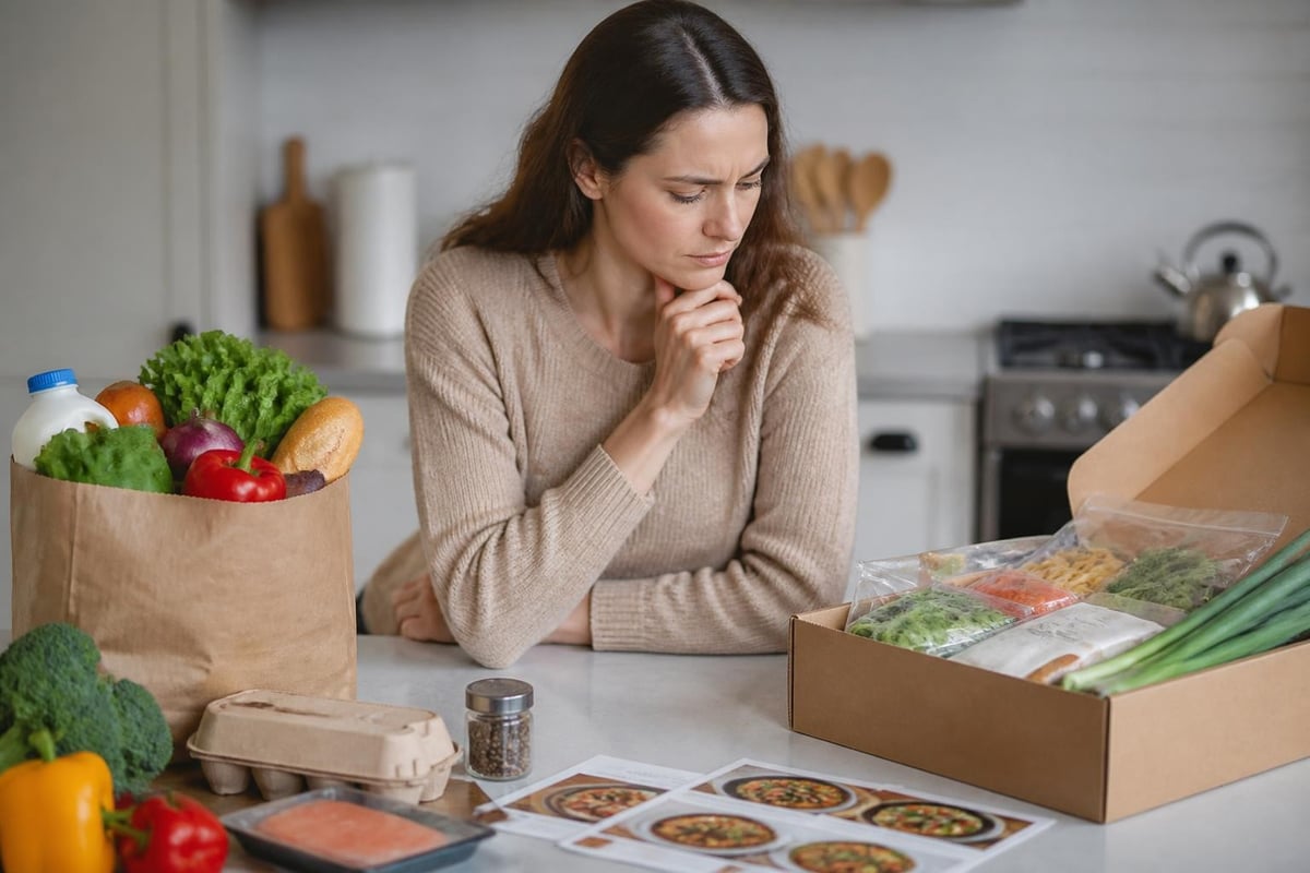 Cost-benefit analysis of meal delivery