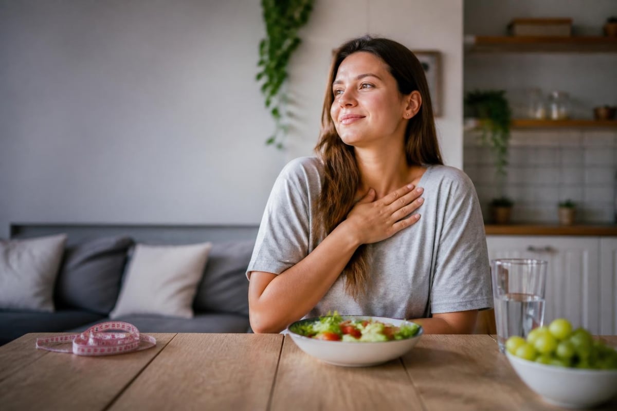 Weight loss mindset shift