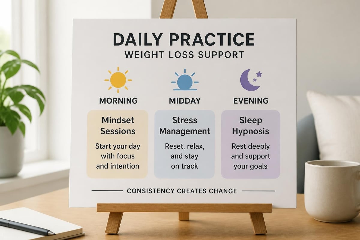 Daily hypnosis routine structure
