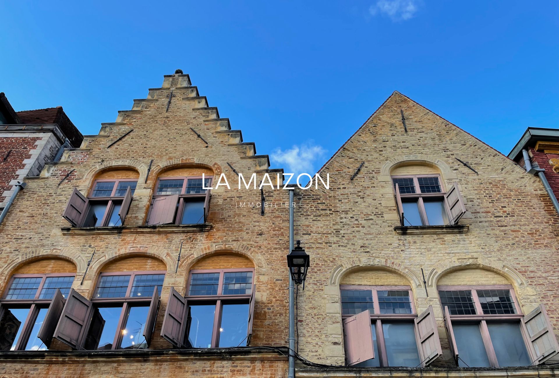 Vue du Vieux-Lille, quartier prisé pour l'investissement immobilier