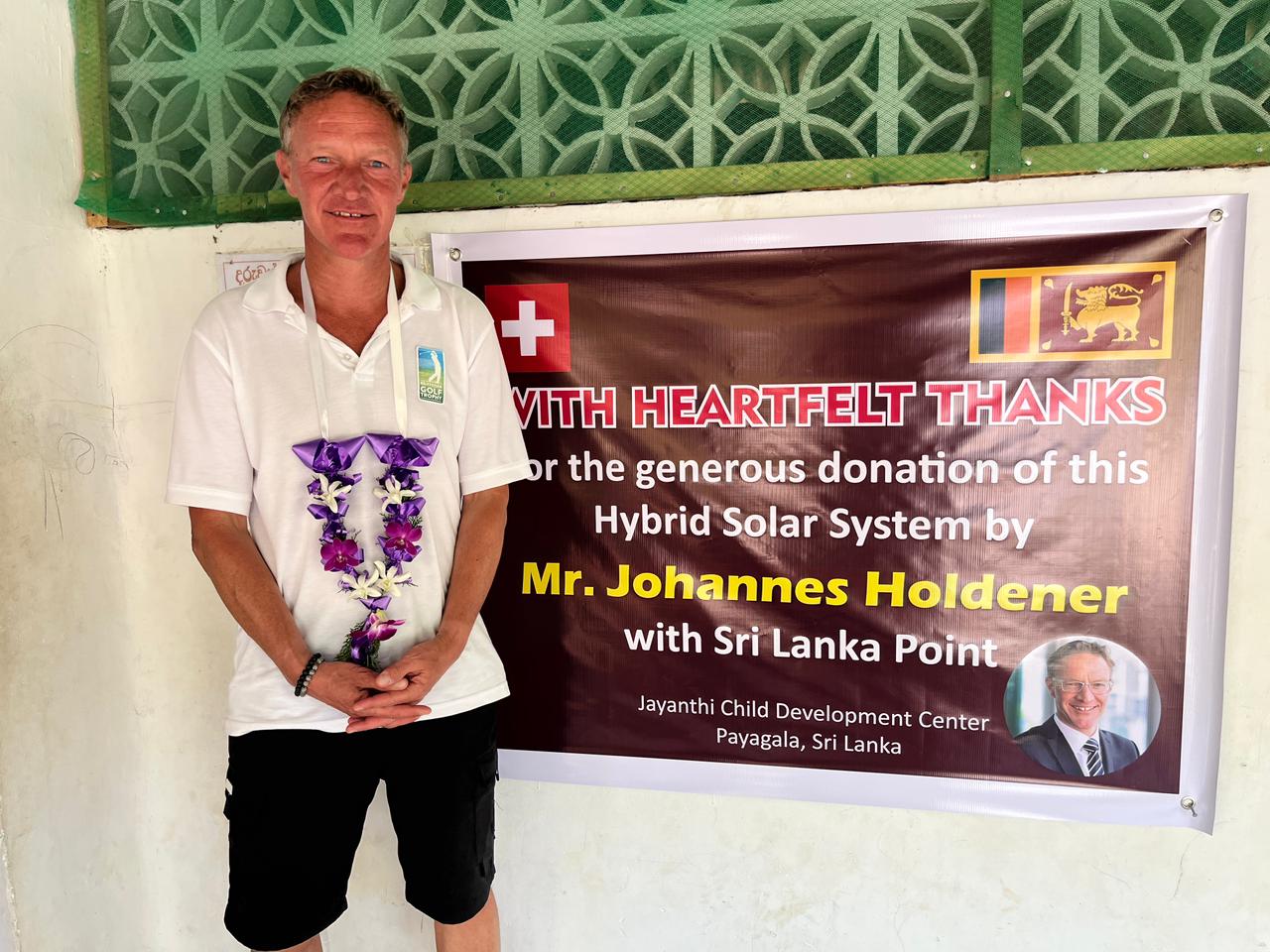 Johannes in Sri Lanka