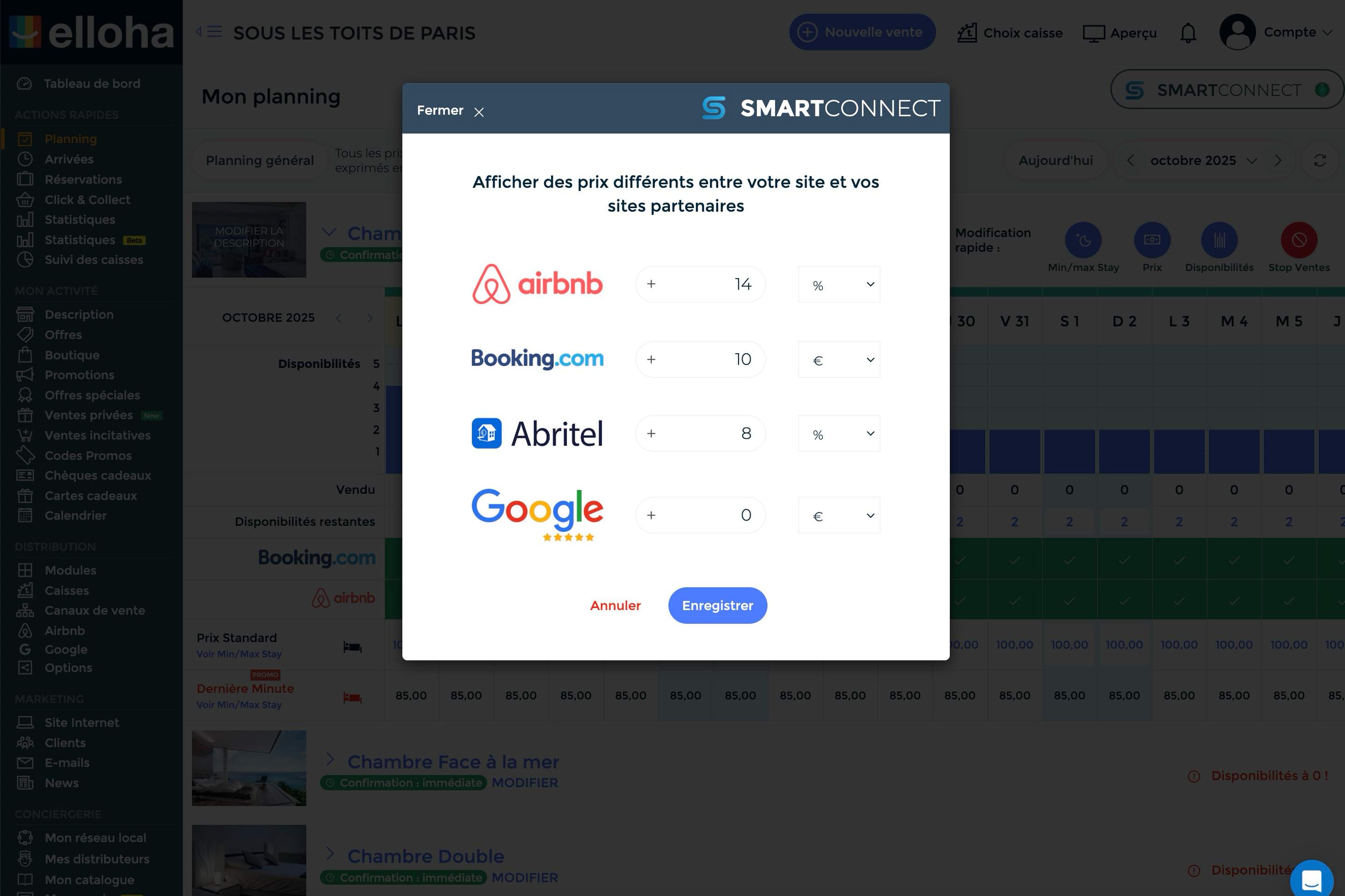 Modelo de cuadro de mandos