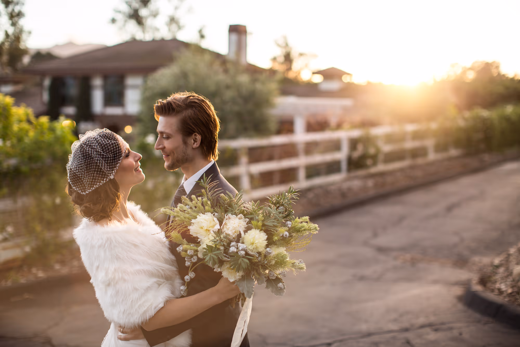 Warm and Cozy Sleeve Inspiration for Winter Wedding Dresses