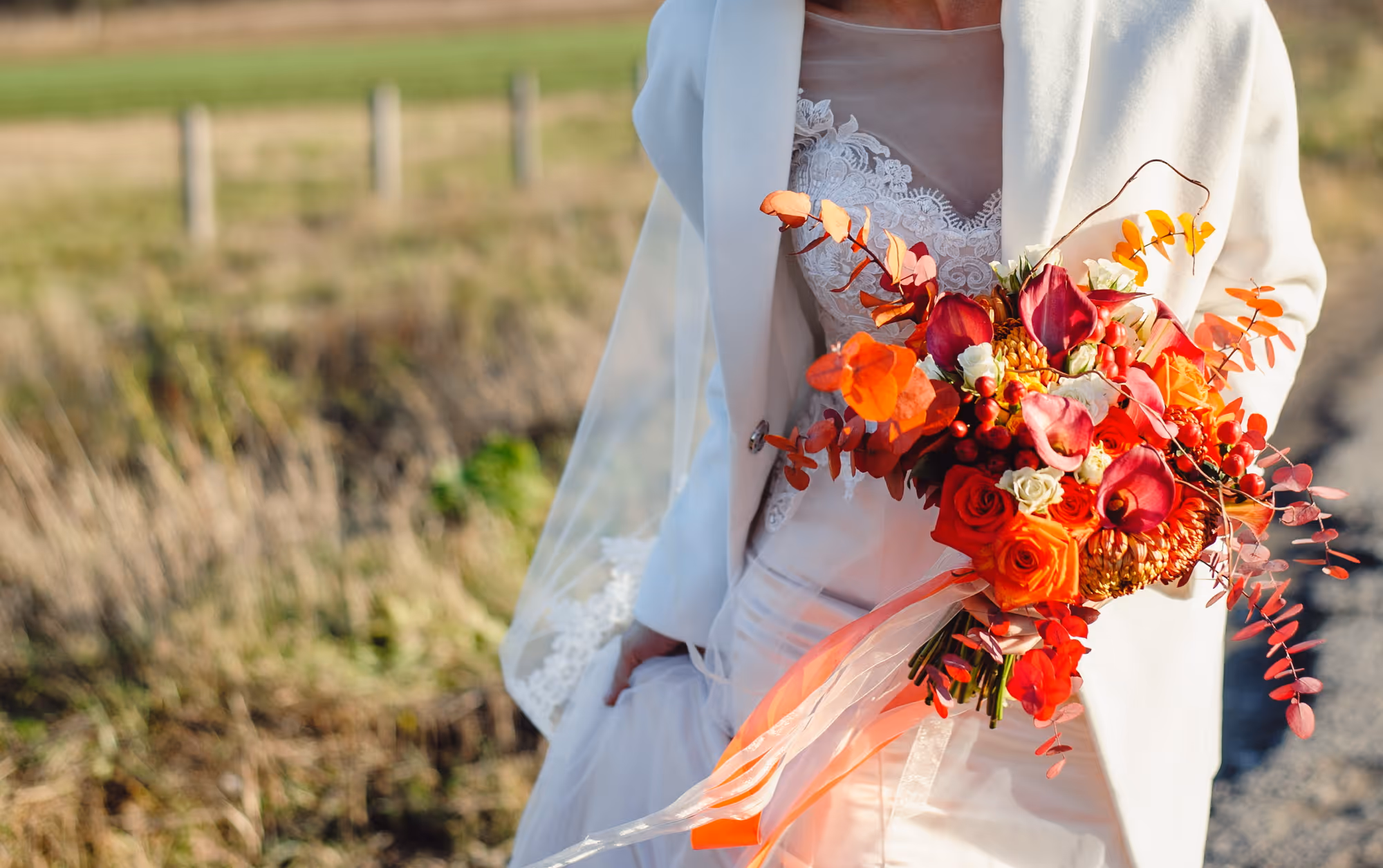 Luxe Colors and Fab Fabrics to Inspire Your Fall Wedding Dress