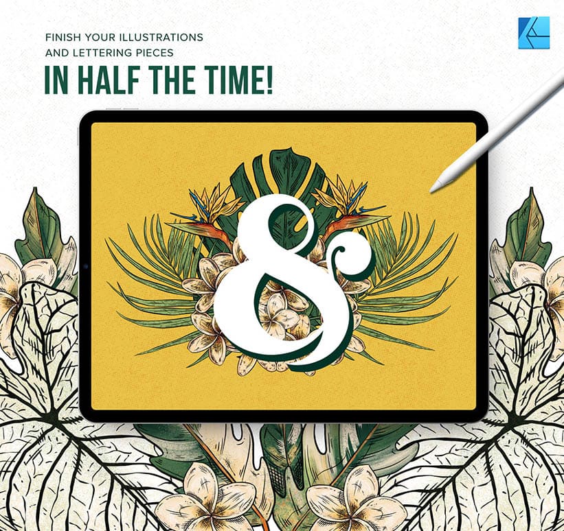 Finish your illustrations in half the time