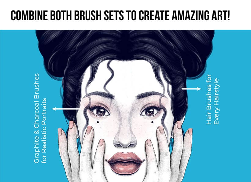 best procreate brushes for portrait beginners