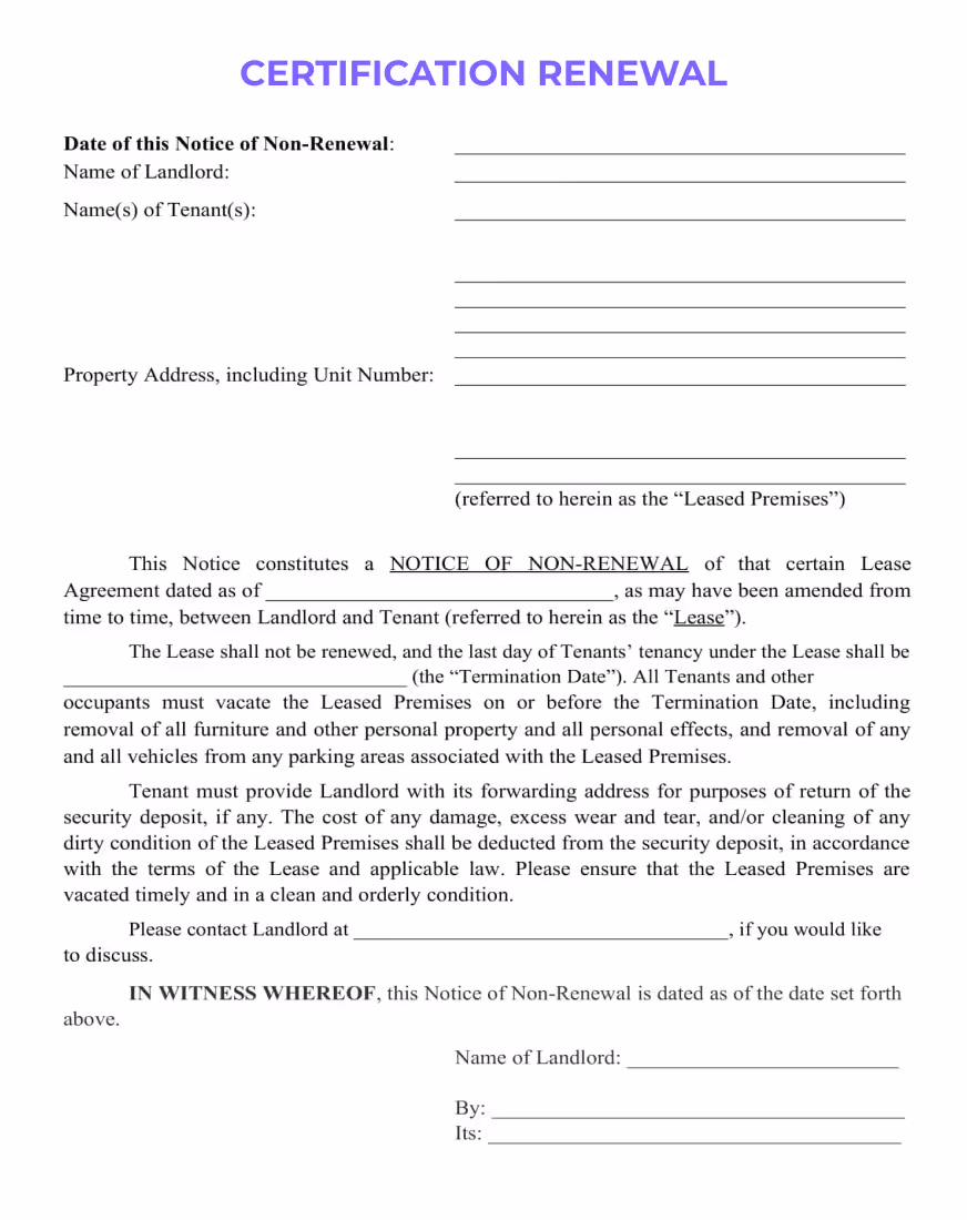 Image of a 'Certification Approval' document with fields for entity name, certification details, and signature of the certifying officer, along with date and name at the bottom.