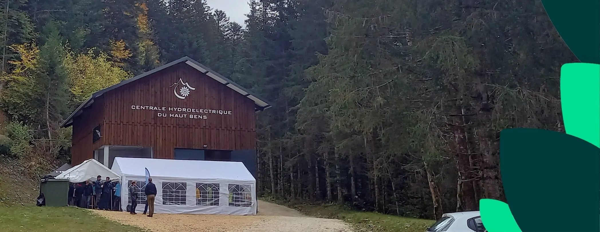 Centrale Hydroélectrique du Bens : l’eau des Alpes convertie en électricité