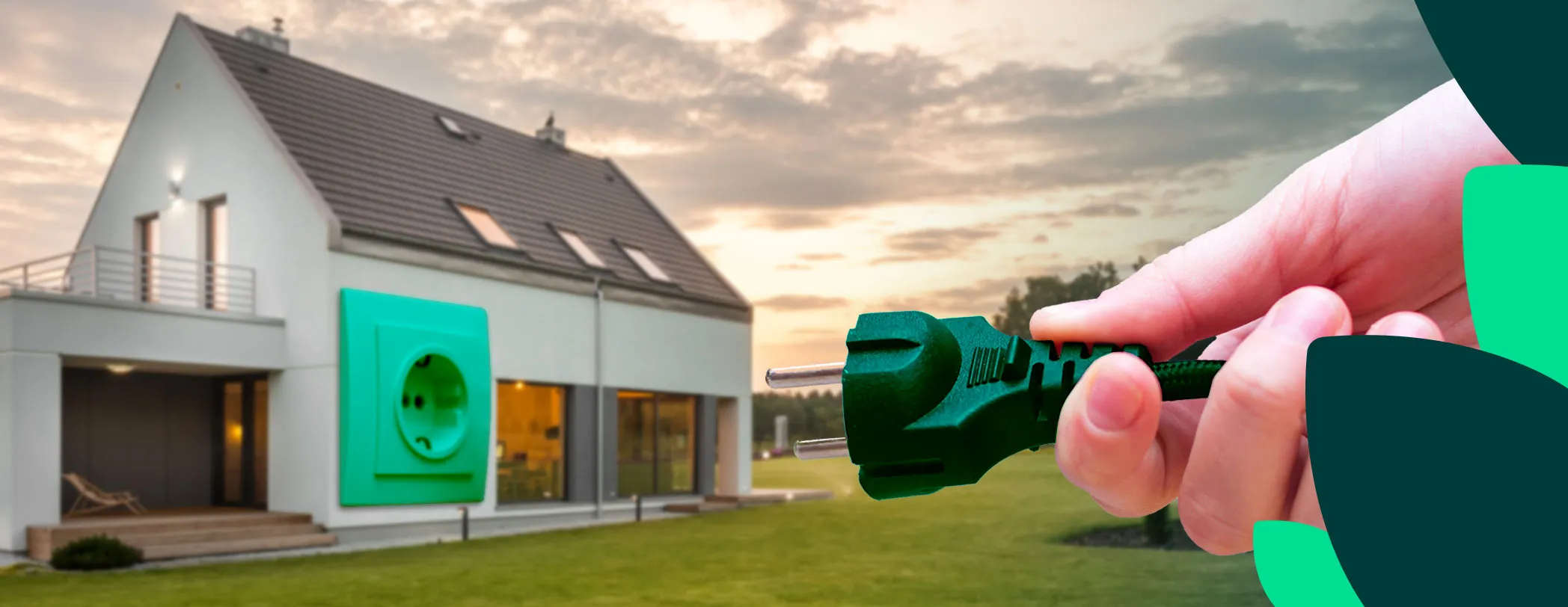 Mise en service de l'électricite d'une maison neuve