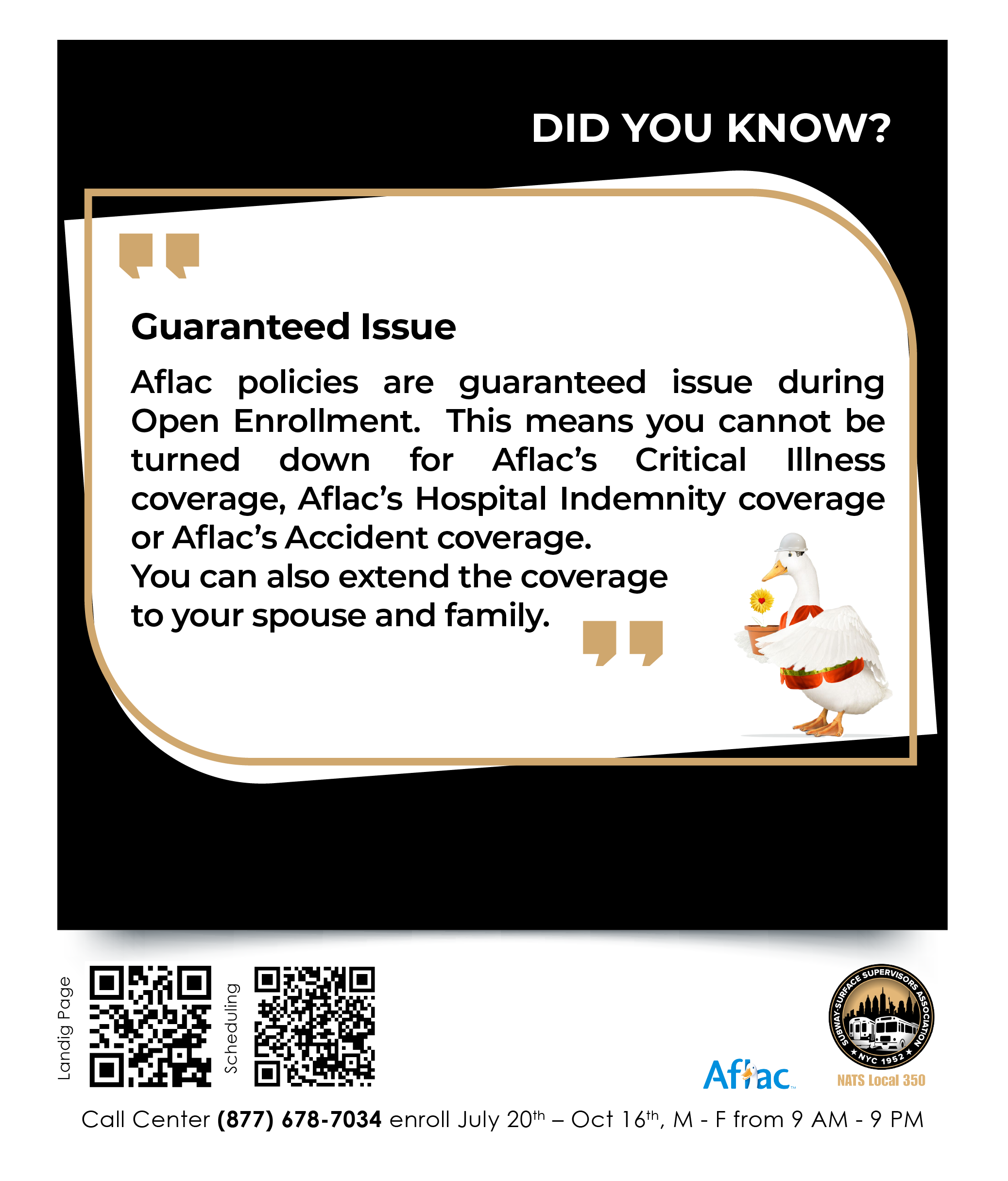 Aflac - Did you know?