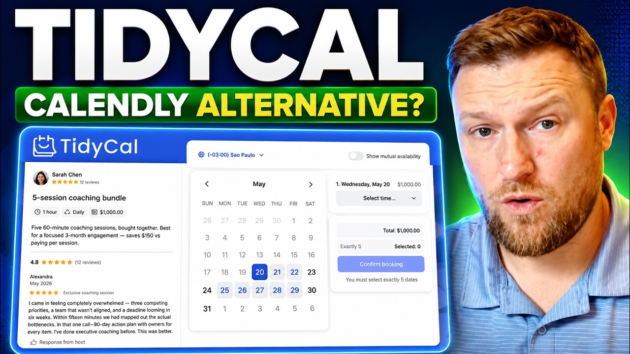 David Mills TidyCal video thumbnail
