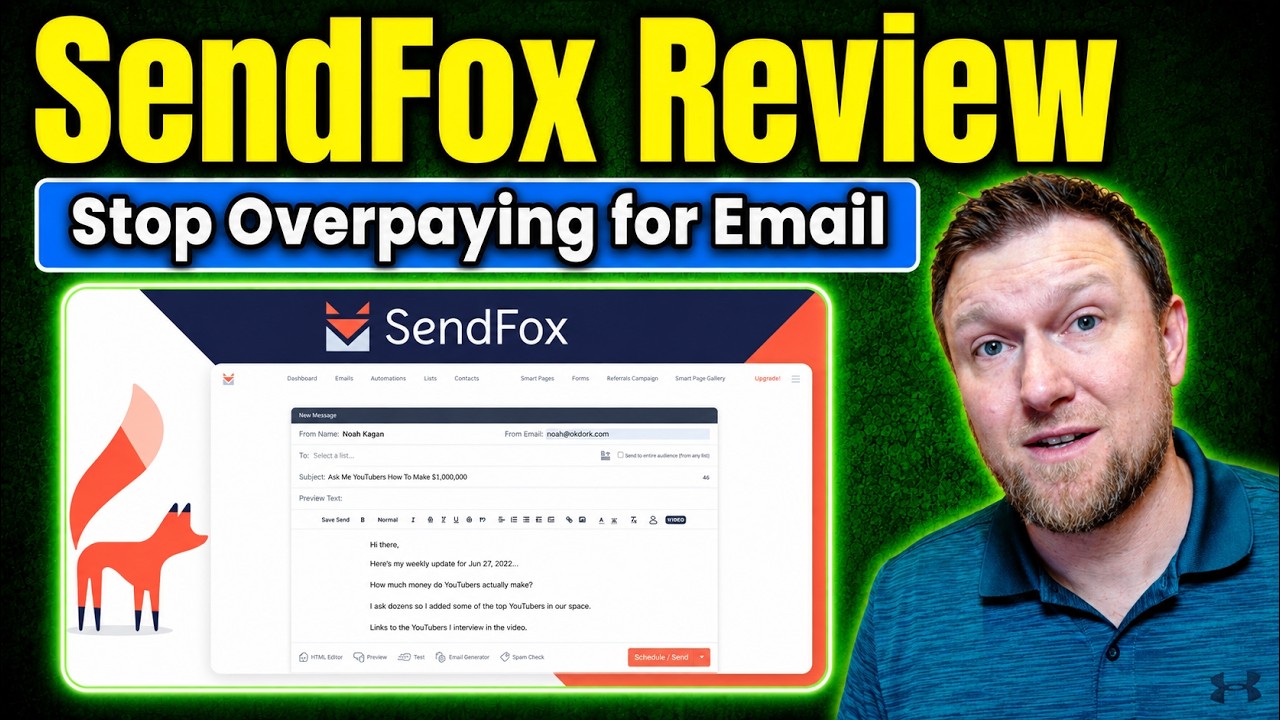 David Mills SendFox video thumbnail