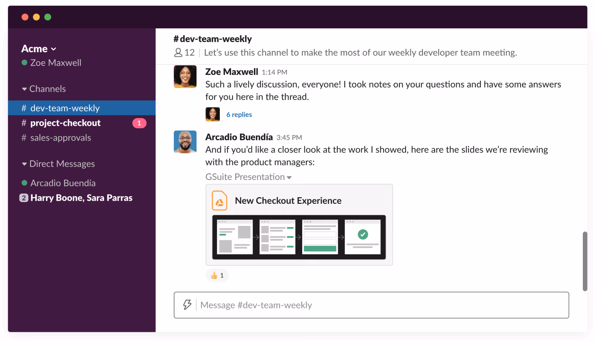 remote management slack