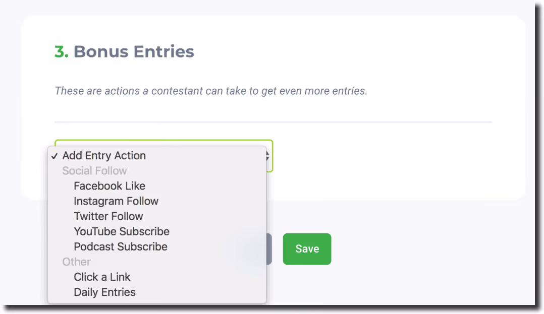 Kingsumo blogpost social media giveaway bonus entries