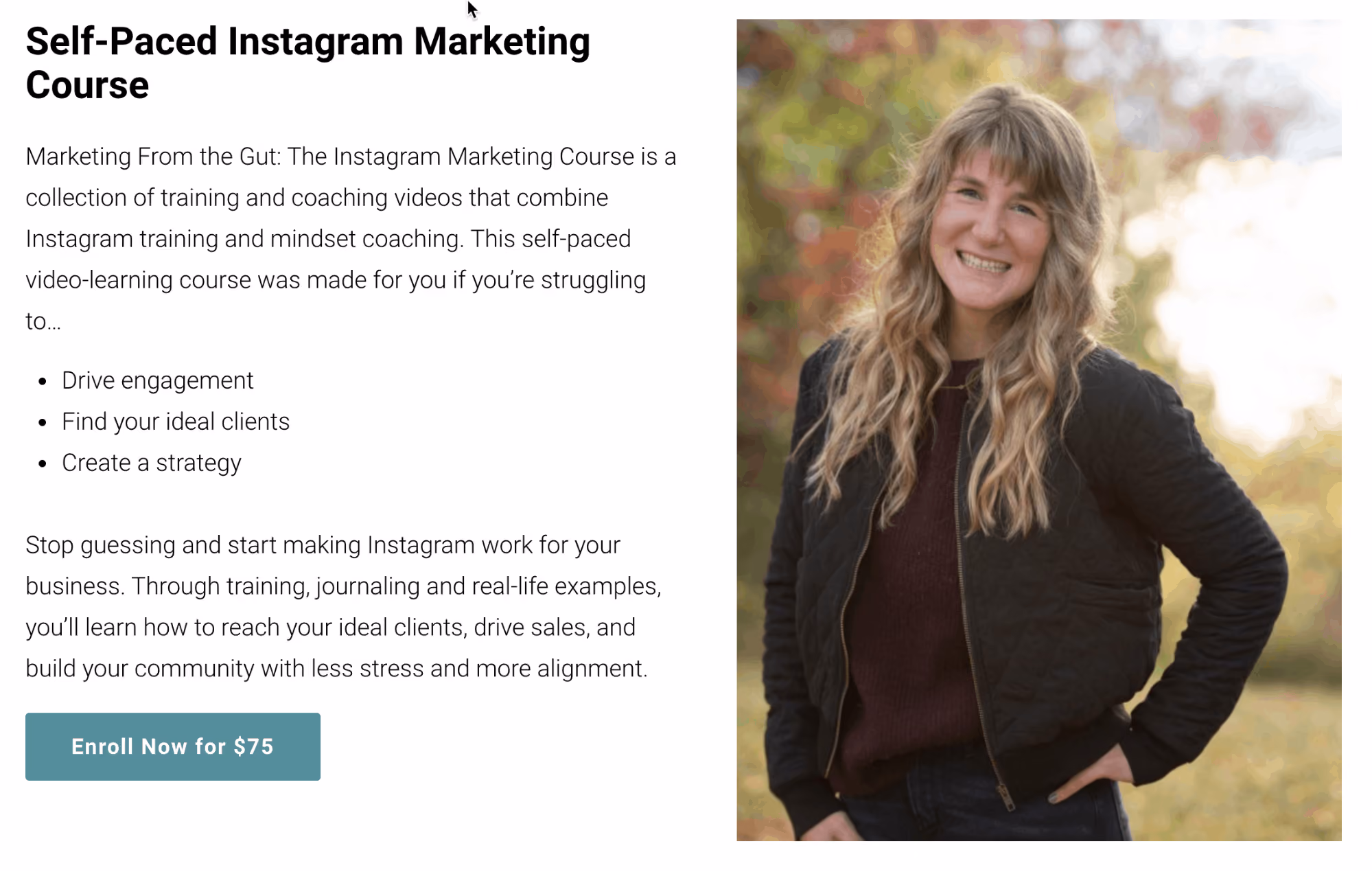 Ebook - Self-Paced Instagram Marketing Course