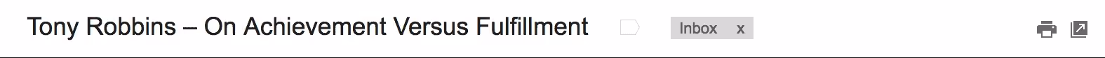 Best Email Subject Lines: Screenshot of email title of a The Authority Figure Email