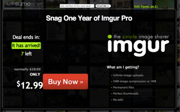 Appsumo - imgur