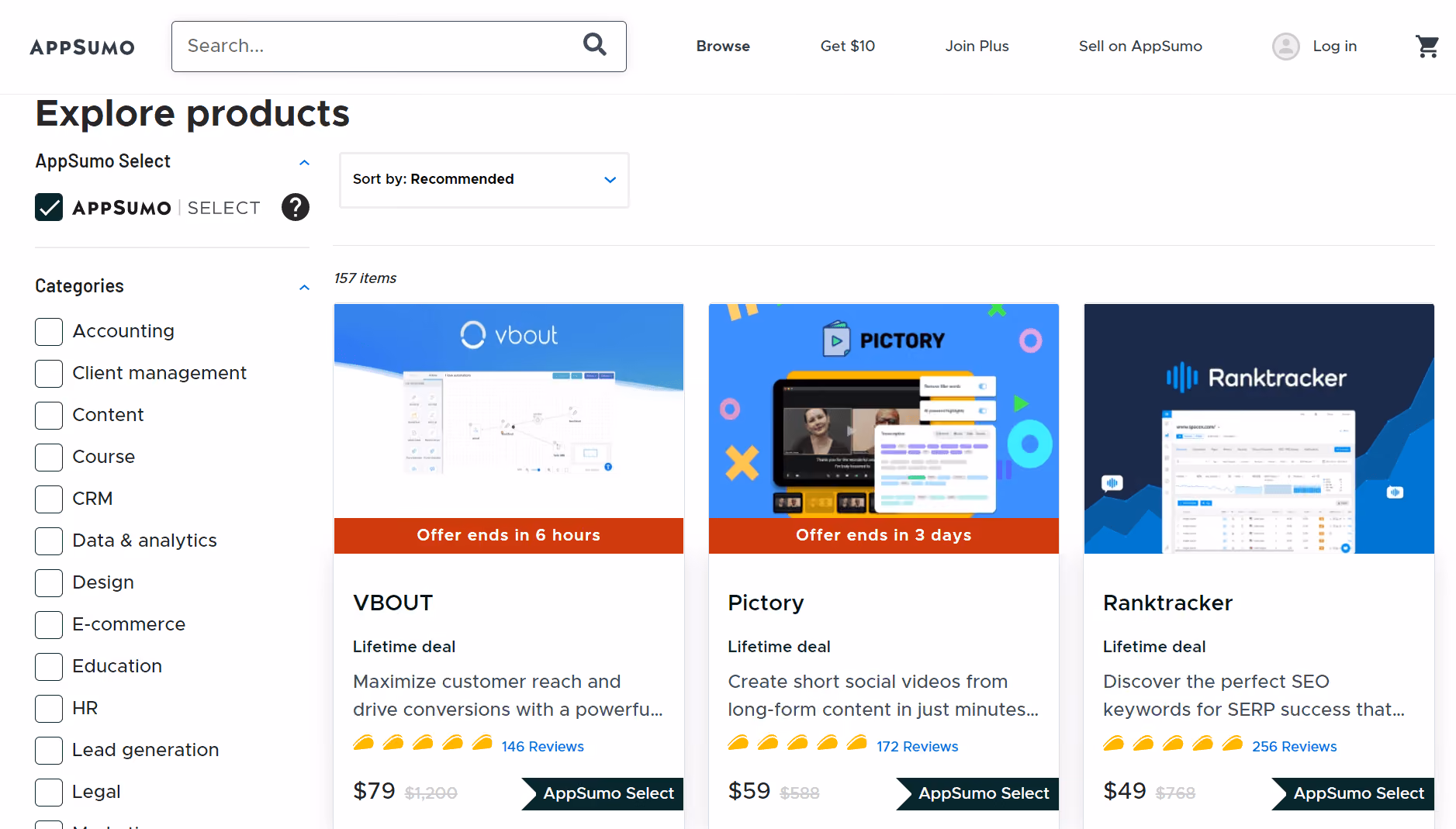 AppSumo deals