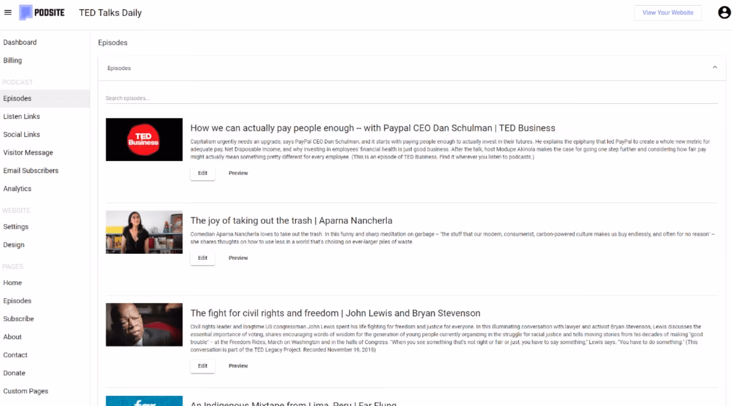 Podsite