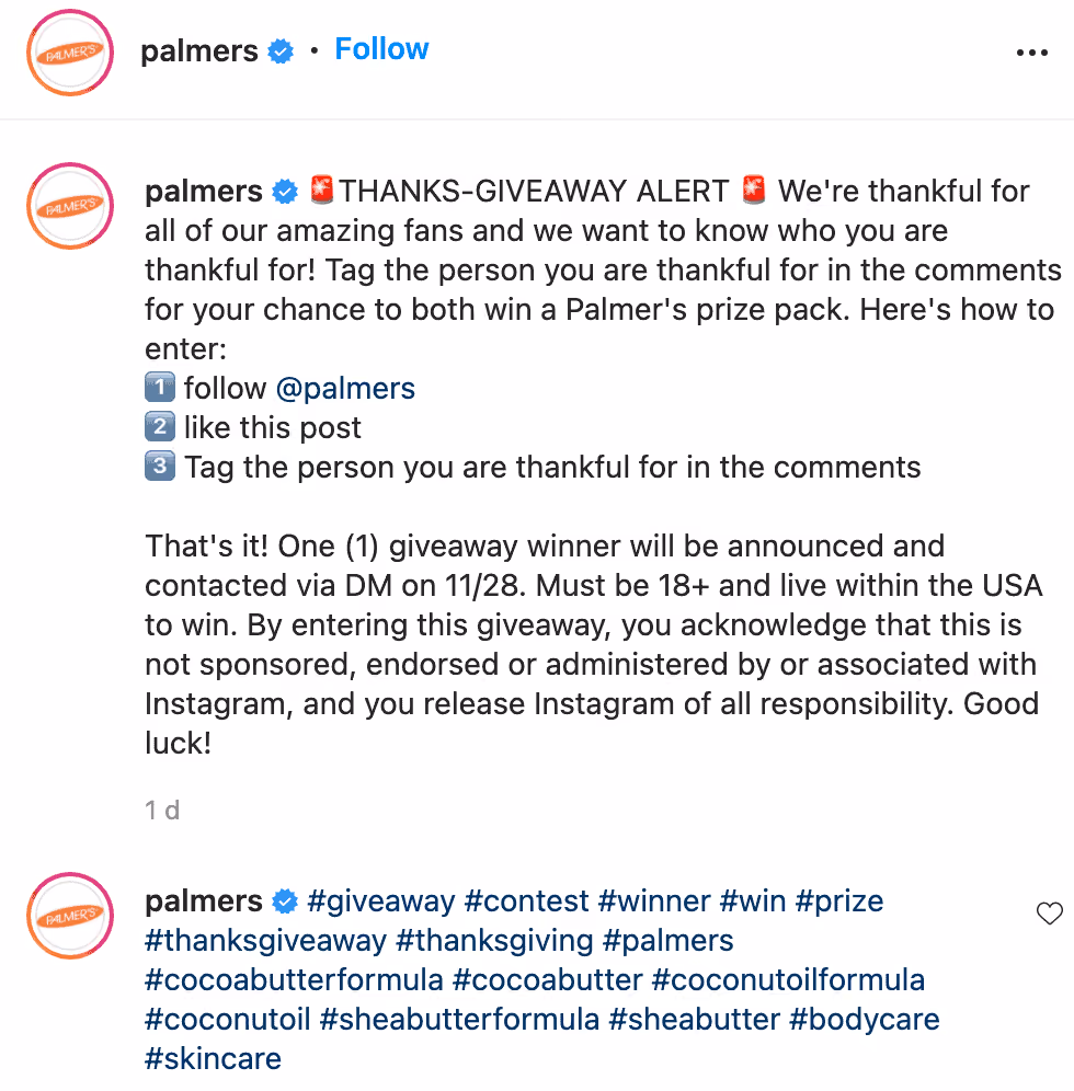 Palmer's acc