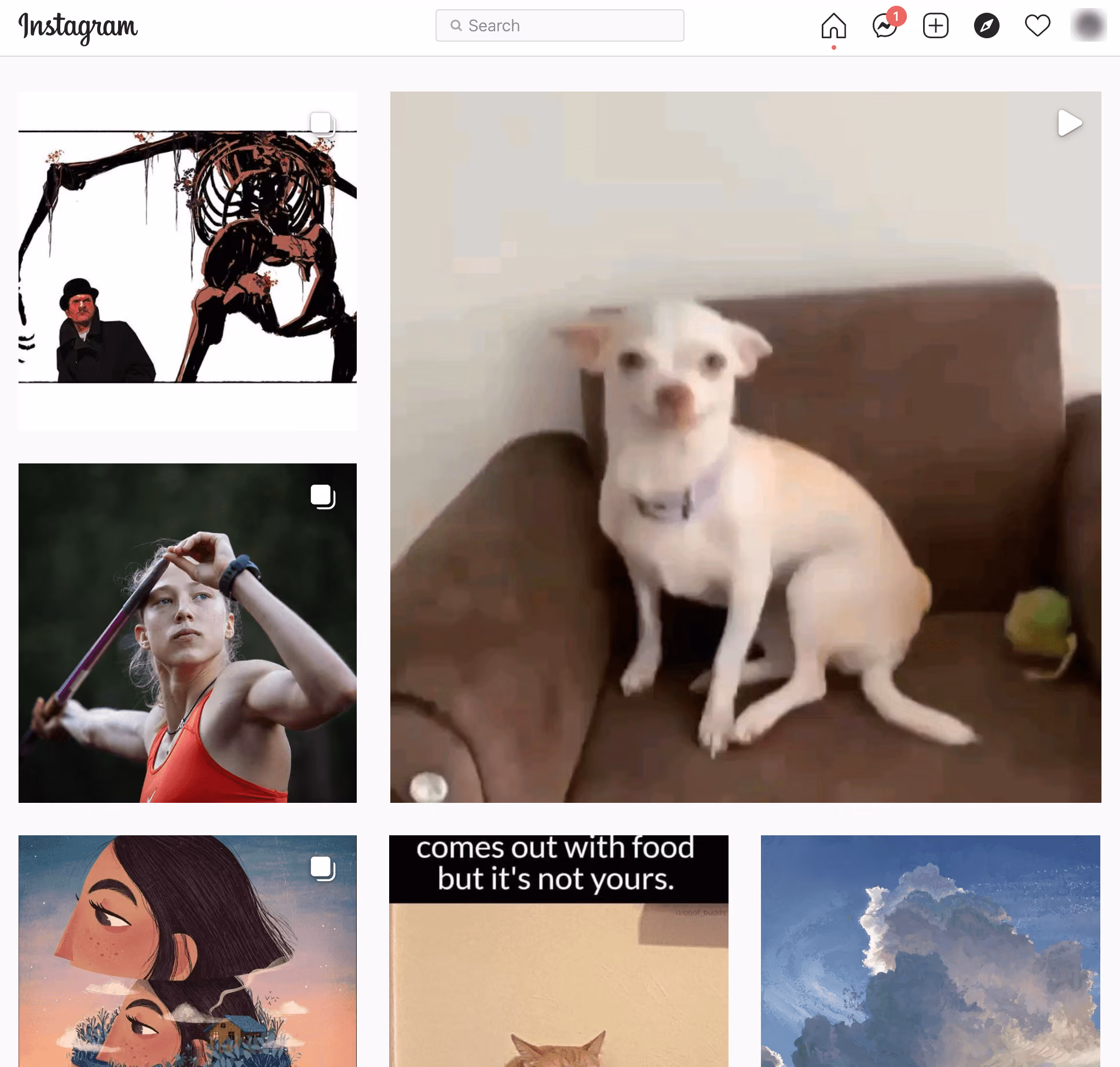 IG explore page