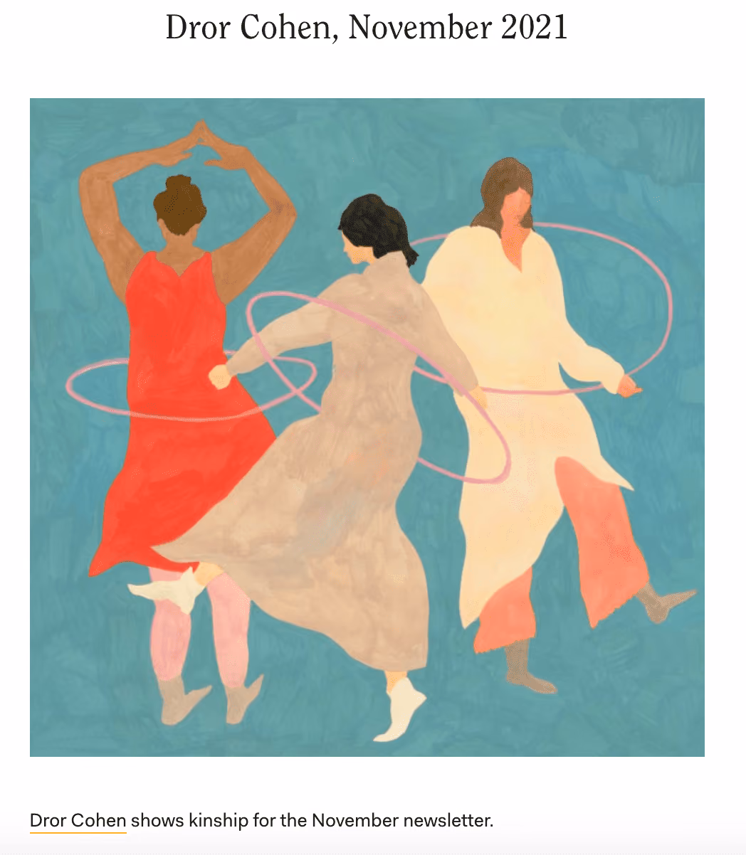 newsletter examples - wetransfer