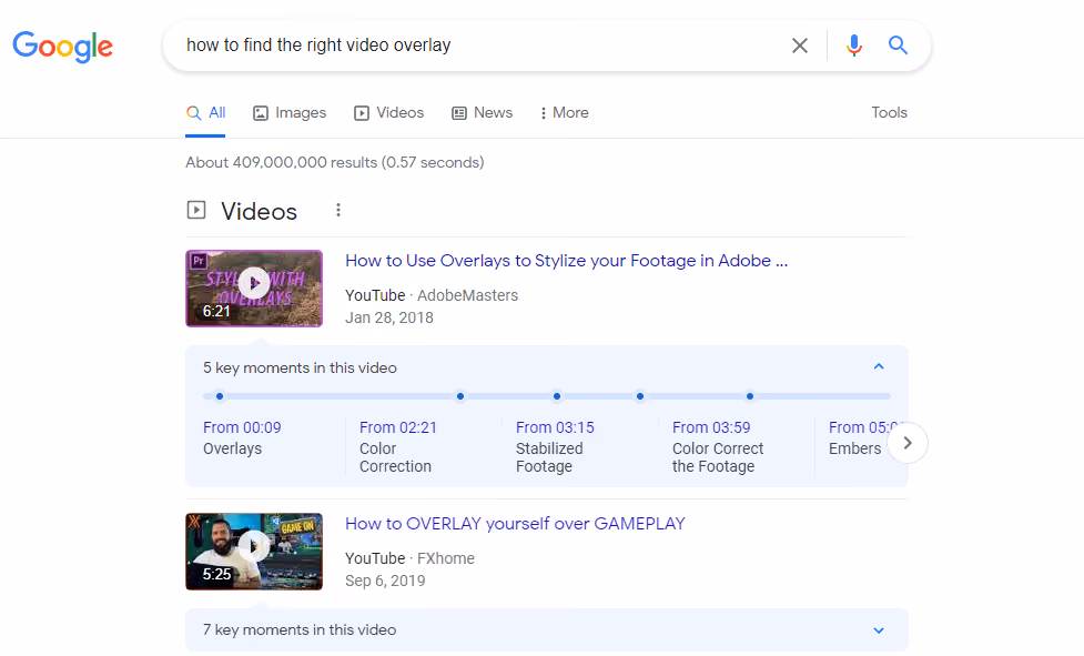 Google video SEO