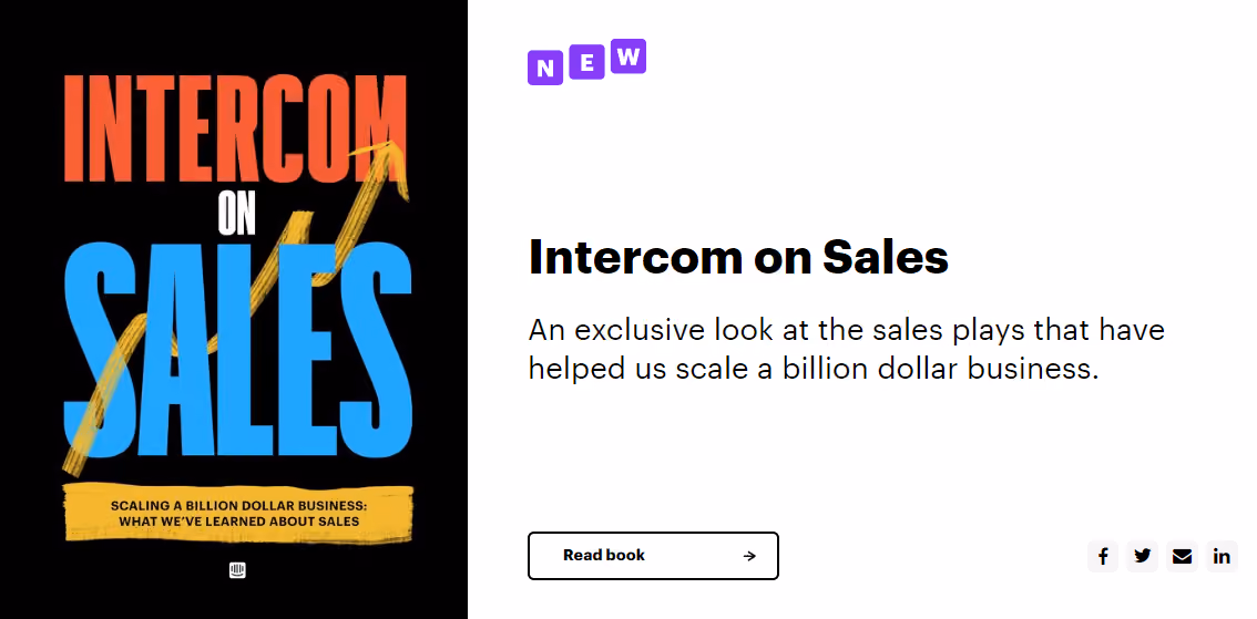 Ebook by Intercom