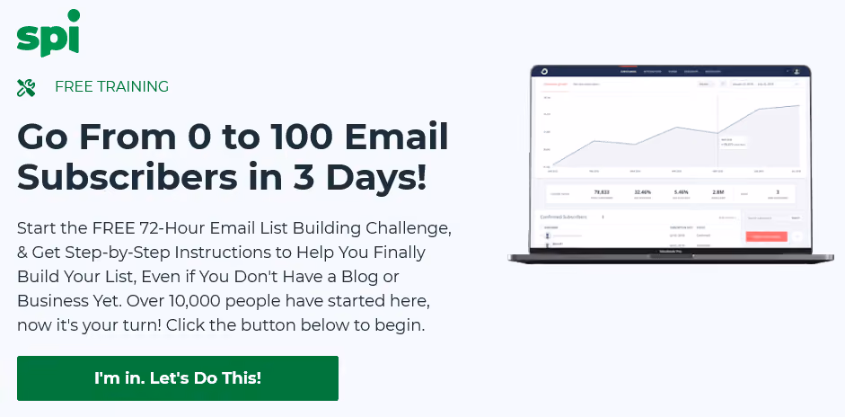 EMAIL CHALLENGE - Pat Flynn from Smart Passive Income