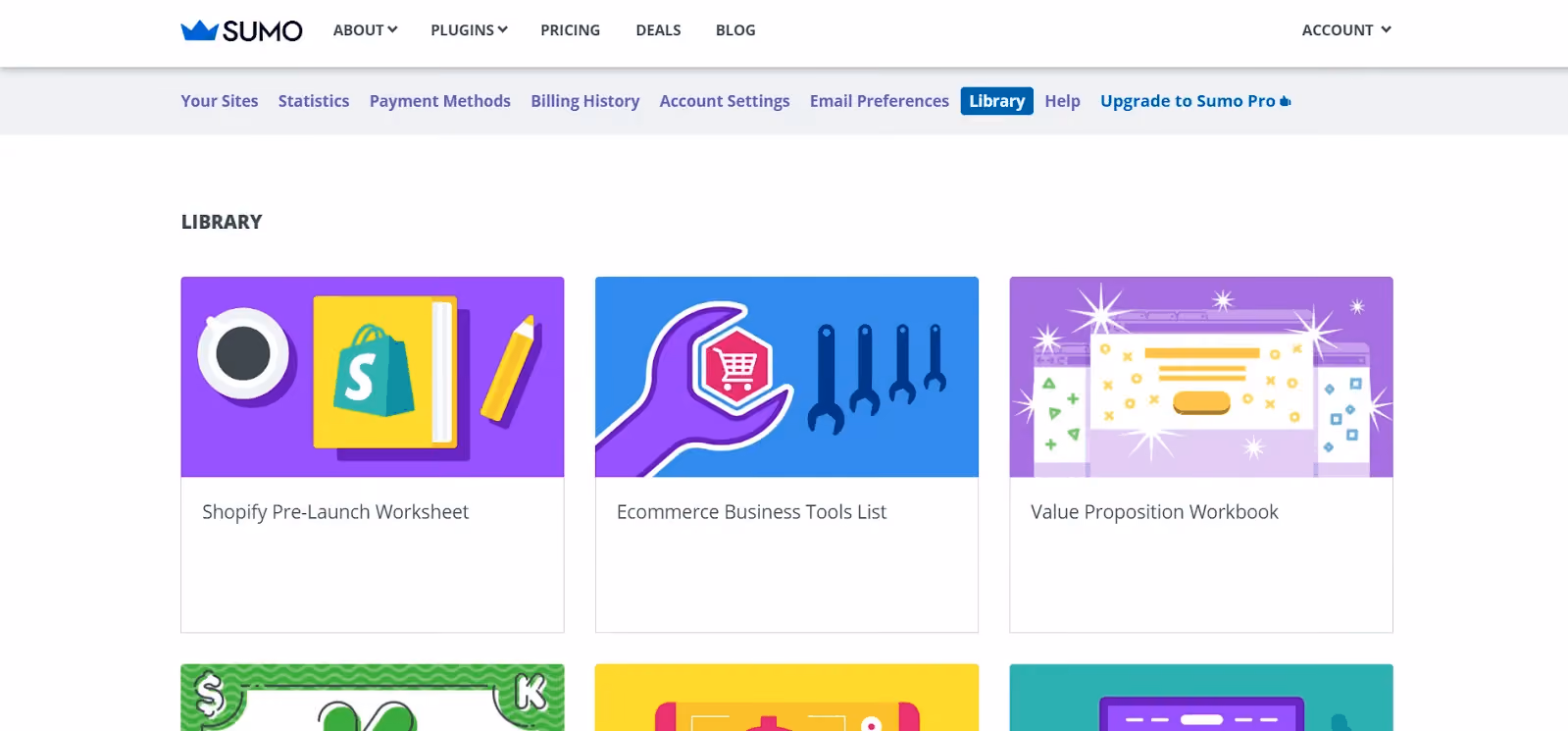 How To Build An Email List: Screenshot of Sumo