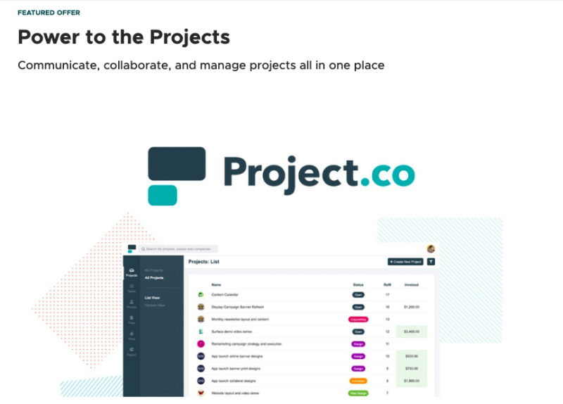 Projectco Appsumo Deal: Unbeatable Value for Project Management