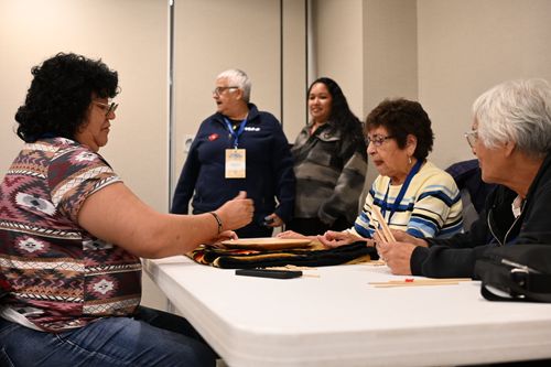 Mi’kmaw Kina’matnewey recently hosted an Elders Gathering that welcomed Elders from across Nova Scotia for several days of connection, learning, and celebration.