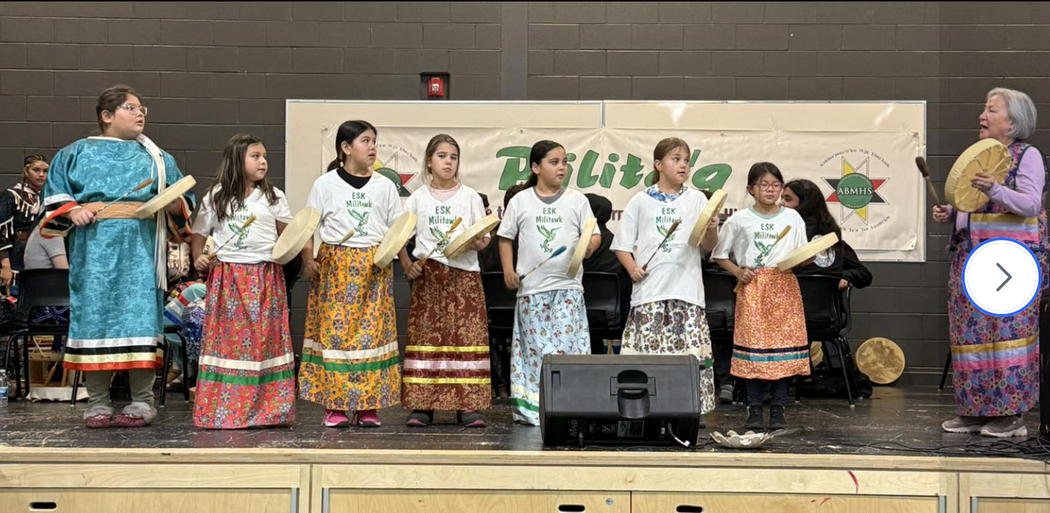 ABMHS in Eskasoni was alive with celebration on November 26 as students came together from across the province for the Language and Culture Showcase. 