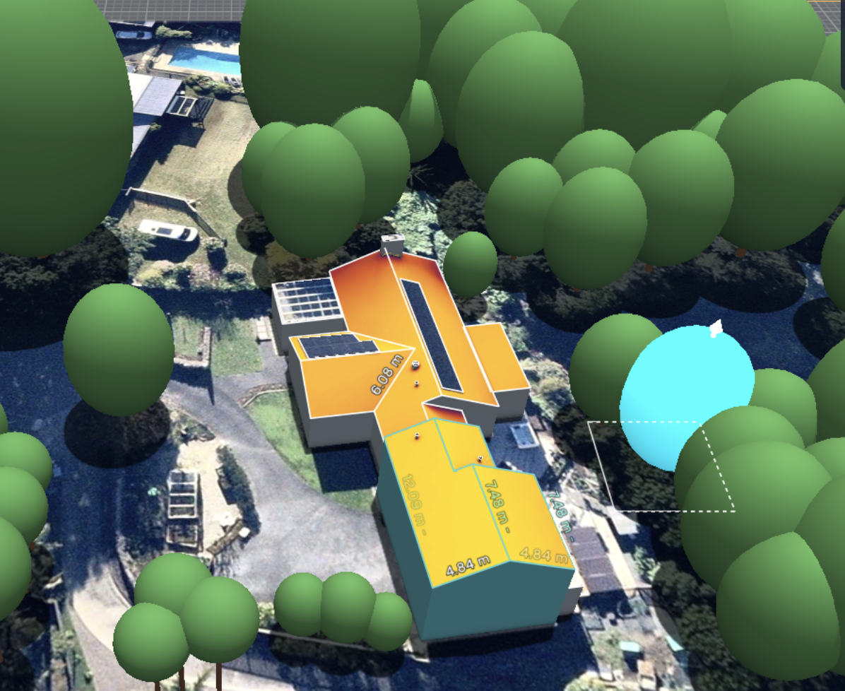 LiDAR shade analysis used for Revolve solar design